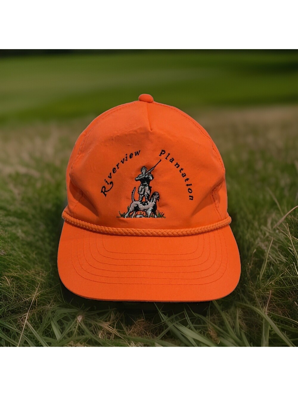 Riverview Plantation South Georgia Flint River Quail Hunting Baseball Cap Hat